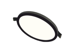 LED įmontuojama panelė SPLIT 8W juoda 