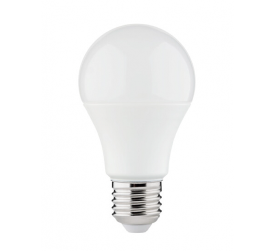 Apšvietimas. Lempos, LED lemputės, LED juostos. LED lemputės. LED lemputės E27 cokoliu. LED-IQ lemputė A60 7,8W-NW 36677 