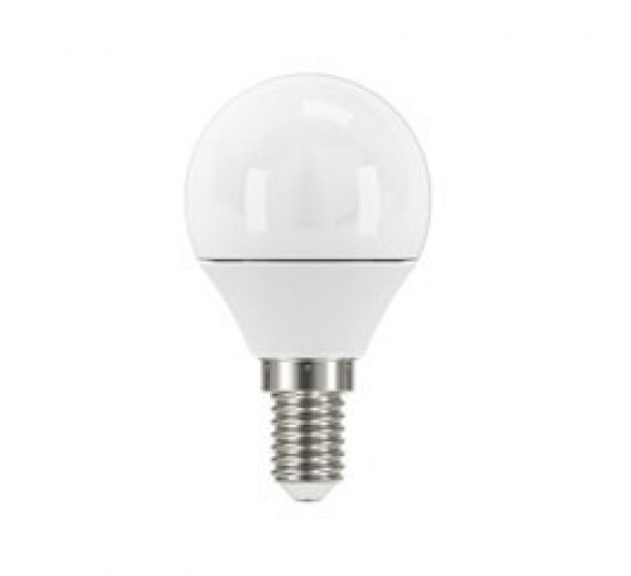 Apšvietimas. Lempos, LED lemputės, LED juostos. LED lemputės. LED lemputės E14 cokoliu. LED-IQ lemputė G45E14 5.5W WW 27300 