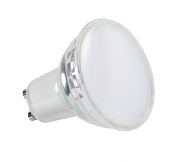 Apšvietimas. Lempos, LED lemputės, LED juostos. LED lemputės. LED lempos GU10 cokoliu. LED-IQ lemputė GU10 4,9W-WW 35256 