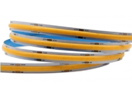 Apšvietimas. Lempos, LED lemputės, LED juostos. LED juostos, LED profiliai. LED juosta Bona COB 5W 24V IP20 8mm 5m 