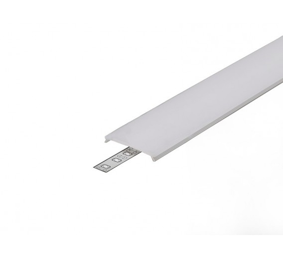 Apšvietimas. Lempos, LED lemputės, LED juostos. LED juostos, LED profiliai. LED juostos profilio dangtelis KLIK VARIO30 C9 baltas, 2m 