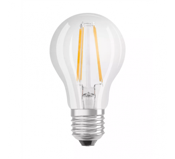 Apšvietimas. Lempos, LED lemputės, LED juostos. LED lemputės. LED lemputės E27 cokoliu. LED lempa Osram 6.5W 827 E27 