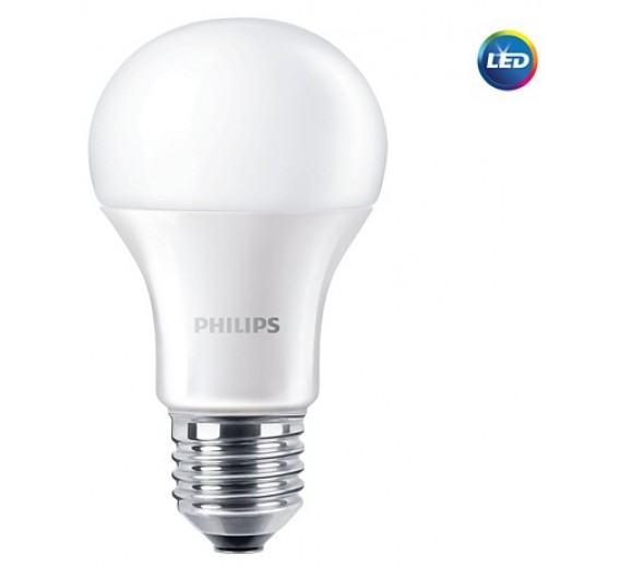 Apšvietimas. Lempos, LED lemputės, LED juostos. LED lemputės. LED lemputės E27 cokoliu. LED lemputė 10W E27 Philips 4000K 