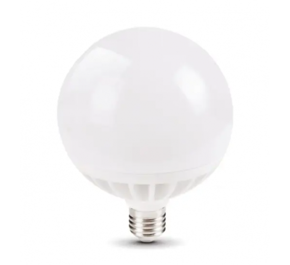 Apšvietimas. Lempos, LED lemputės, LED juostos. LED lemputės. LED lemputės E27 cokoliu. LED lemputė 24W G120 3000K E27 LED101121 