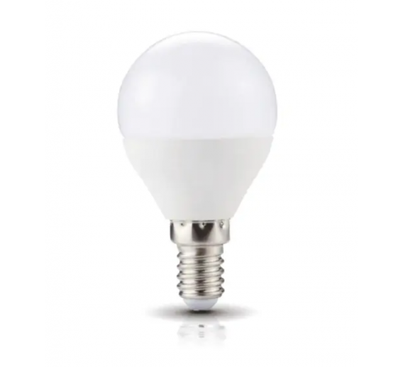 Apšvietimas. Lempos, LED lemputės, LED juostos. LED lemputės. LED lemputės E14 cokoliu. LED lemputė 4,5W 4000K E14 LED101175 