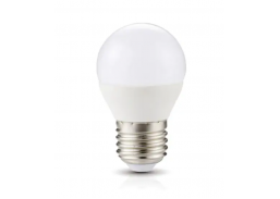 Apšvietimas. Lempos, LED lemputės, LED juostos. LED lemputės. LED lemputės E27 cokoliu. LED lemputė 4,5W 4000K E27 LED101187 