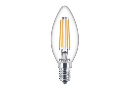 Apšvietimas. Lempos, LED lemputės, LED juostos. Vintažinės lemputės. LED lemputė 6.5W/827 E14 CL B35 Philips 