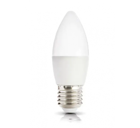 Apšvietimas. Lempos, LED lemputės, LED juostos. LED lemputės. LED lemputės E27 cokoliu. LED lemputė 6W 3000K E27 LED101222 