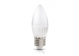 Apšvietimas. Lempos, LED lemputės, LED juostos. LED lemputės. LED lemputės E27 cokoliu. LED lemputė 9W 4000K E27  LED101229 