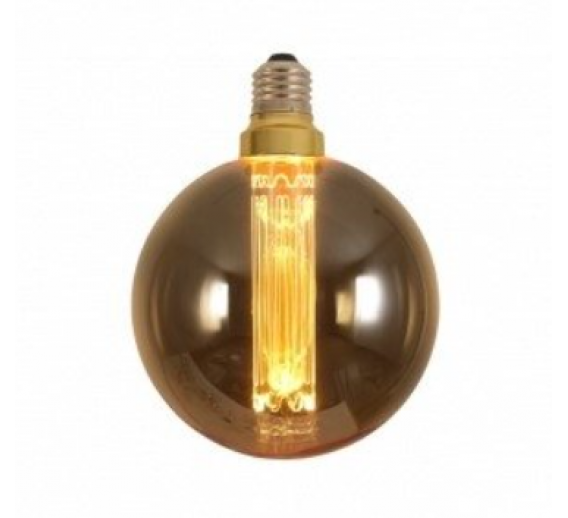 Apšvietimas. Lempos, LED lemputės, LED juostos. LED lemputės. LED lemputės E27 cokoliu. Led lemputė Amber 1800K 3W