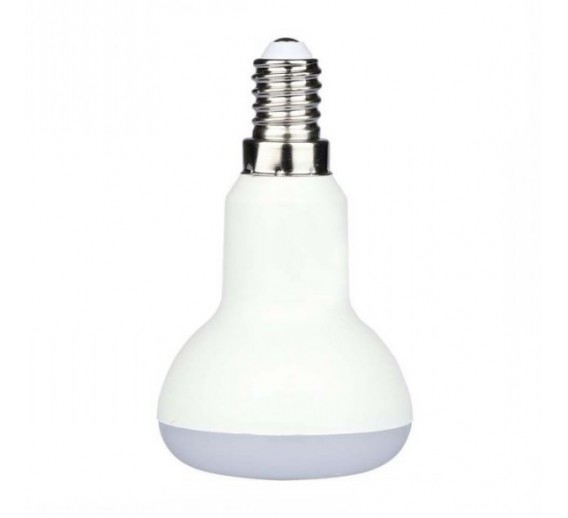 Apšvietimas. Lempos, LED lemputės, LED juostos. LED lemputės. LED lemputės E14 cokoliu. Led lemputė E14 R50 4,8W 3000K V-TAC 