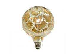 Apšvietimas. Lempos, LED lemputės, LED juostos. Vintažinės lemputės. LED lemputė E27 6W GLOBE GOLD g125 