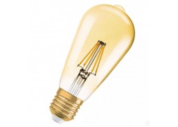 Apšvietimas. Lempos, LED lemputės, LED juostos. Vintažinės lemputės. LED lemputė EDISON 19067W/825 E27 6,5W 