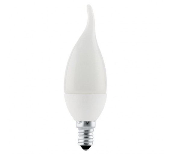 Apšvietimas. Lempos, LED lemputės, LED juostos. LED lemputės. LED lemputės E14 cokoliu. LED lemputė EGLO 4W E14 3000K 320lm 11422 