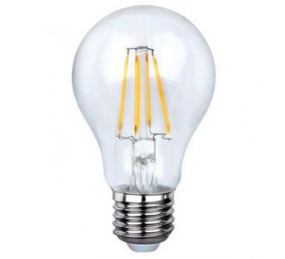 Apšvietimas. Lempos, LED lemputės, LED juostos. LED lemputės. LED lemputės E27 cokoliu. LED lemputė filament E27-G45 4W-WW 