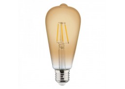 Apšvietimas. Lempos, LED lemputės, LED juostos. Vintažinės lemputės. Led lemputė HOROZ ELECTRIC 6W E27 
