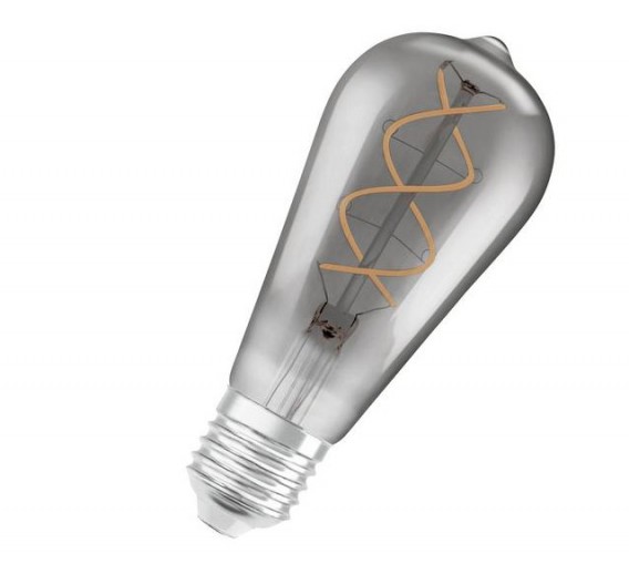 Apšvietimas. Lempos, LED lemputės, LED juostos. LED lemputės. LED lemputės E27 cokoliu. LED lemputė OSRAM 5W/818 1906 E27 