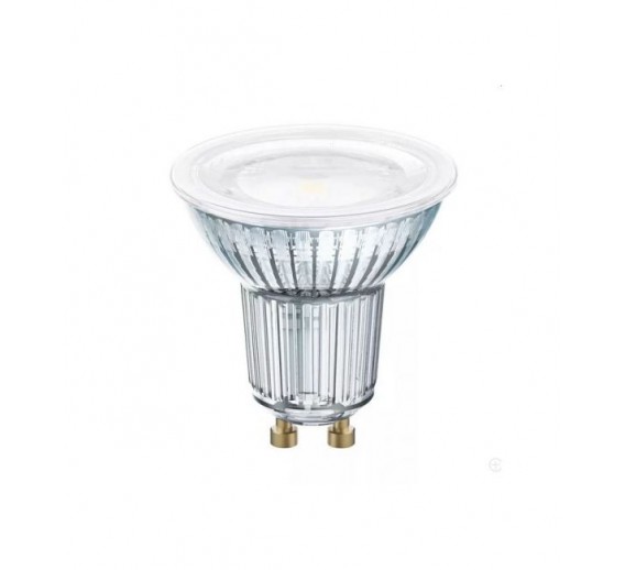 Apšvietimas. Lempos, LED lemputės, LED juostos. LED lemputės. LED lempos GU10 cokoliu. LED lemputė OSRAM 6.9W/830 GU10 230V 