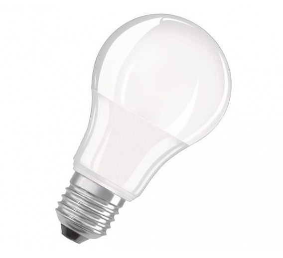 Apšvietimas. Lempos, LED lemputės, LED juostos. LED lemputės. LED lemputės E27 cokoliu. LED lemputė Osram 8,5W E27 