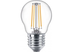 Apšvietimas. Lempos, LED lemputės, LED juostos. LED lemputės. LED lemputės E27 cokoliu. LED lemputė Philips classic 4.3 W 