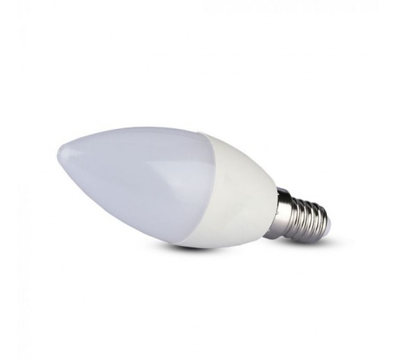 Apšvietimas. Lempos, LED lemputės, LED juostos. LED lemputės. LED lemputės E14 cokoliu. LED lemputė V-TAC E14, 5,5 W 