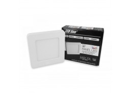 Apšvietimas. Įmontuojamos LED panelės. LED panelė universali EasyFix 6W 2700K kvadratinė 