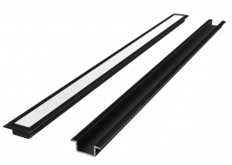 Apšvietimas. Lempos, LED lemputės, LED juostos. LED juostos, LED profiliai. LED profilis įleidžiamas LEDline 2m 203693 