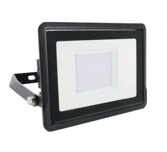 Apšvietimas. Prožektoriai. LED prožektorius 50W V-TAC juodas 