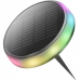 Apšvietimas. Lauko šviestuvai. LED saulės šviestuvas RGB 0,6W IP65 3,7DC