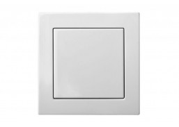 Elektros prekės. Instaliacija - kištukiniai lizdai, jungikliai ir kt.. Liregus jungikliai, kištukiniai lizdai ir kt.. Liregus EPSILON serija baltos spalvos. LED šviesos stiprumo impulsinis reguliatorius be rėmelio 