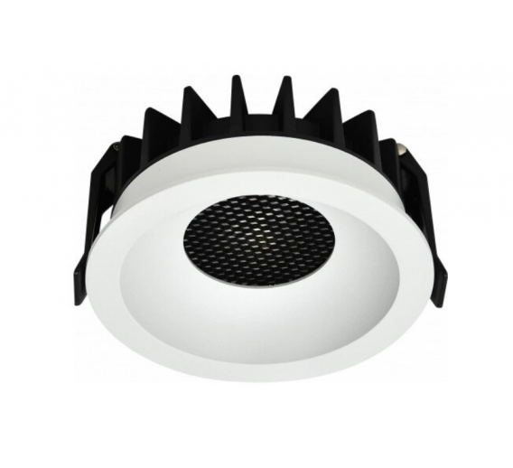 Apšvietimas. Įmontuojami šviestuvai. Led šviestuvas 10W 100LM baltas