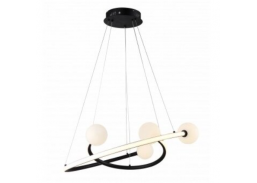 Apšvietimas. Lubiniai šviestuvai. Led šviestuvas 36W 2880LM 3000K juodas