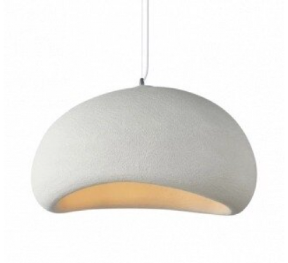 Apšvietimas. Pakabinami šviestuvai. Led šviestuvas baltas/pilkas E27 D500
