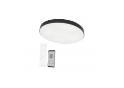 Apšvietimas. Sienų ir lubų šviestuvų katalogai. LED šviestuvas  BOSTON 96W, 60cm, juodas 