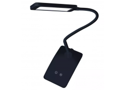 Apšvietimas. Staliniai šviestuvai. LED šviestuvas Emos Eddy  6W juodas Z7599B 