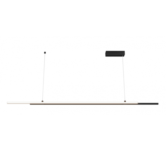 Apšvietimas. Pakabinami šviestuvai. LED šviestuvas HALO 48W MOD005PL-L36BK HALO 