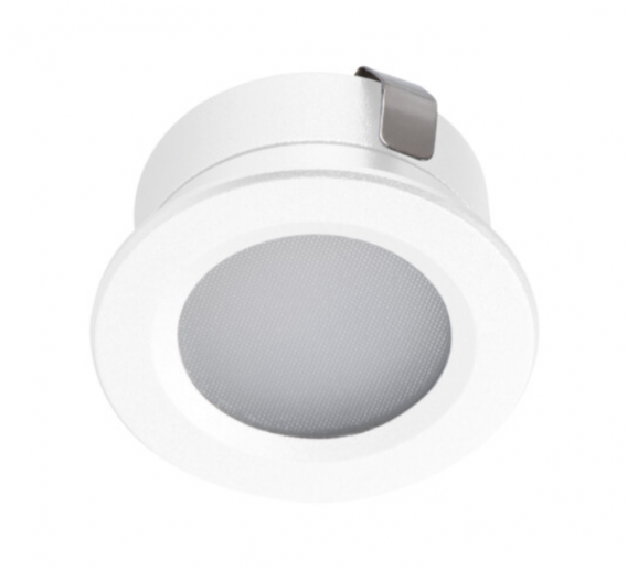 Apšvietimas. Įmontuojami šviestuvai. LED šviestuvas Imber 1W 40lm 4000K IP65 23527 