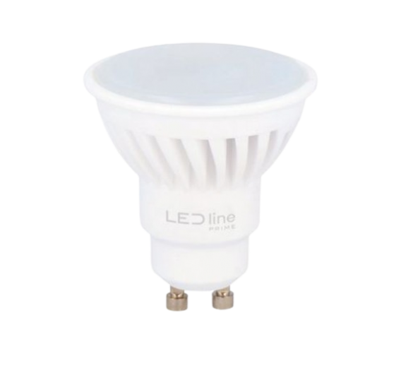 Apšvietimas. Lempos, LED lemputės, LED juostos. LED lemputės. LED lempos GU10 cokoliu. Lemputė GU10 10W 230V 1250Lm 