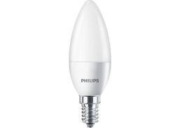 Apšvietimas. Lempos, LED lemputės, LED juostos. LED lemputės. LED lemputės E14 cokoliu. Lemputė LED 5,5W Philips 840 E14 