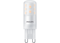 Apšvietimas. Lempos, LED lemputės, LED juostos. LED lemputės. LED lemputės G4, G9 cokoliu. Lemputė Philips LEDcorePro 2,6W/827 G9 