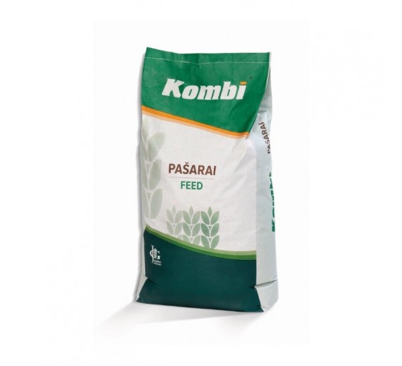 Gyvūnų prekės. Kombinuoti pašarai. Lesalai paukščiams. Lesalai putpelėms dedeklėms, 20kg 