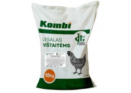 Gyvūnų prekės. Kombinuoti pašarai. Lesalai paukščiams. Lesalai vištaitėms nuo 71 iki 112 dienų, 10 kg 