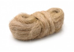 Vidaus apdailos prekės. Hermetikai, montavimo putos, sandarinimo juostos. Sandarinimo juostos. Lininės pakulos 100 g. 