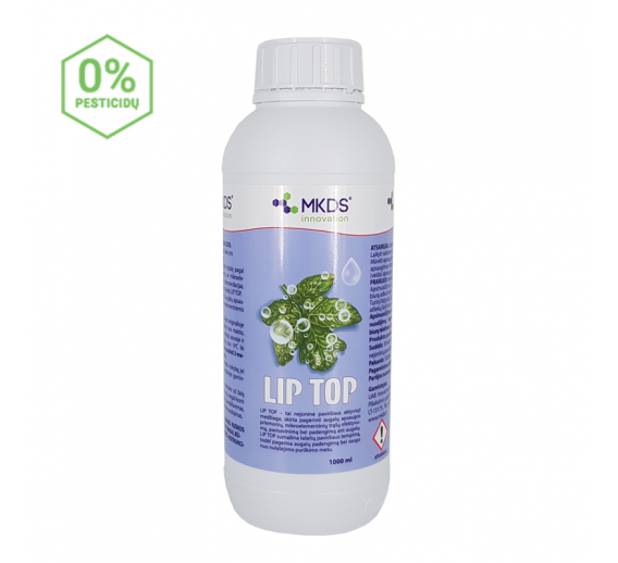 Sodo ir daržo prekės. Augalų apsaugos priemonės. Kenkėjų naikinimo priemonės. LIP TOP augalų apsaugos produktų lipnumui padidinti, 1l