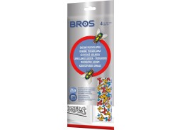 Sodo ir daržo prekės. Priemonės prieš kenkėjus. Priemonės prieš ropojančius ir skraidančius vabzdžius. Lipni lango juosta-musgaudis BROS 4 vnt.