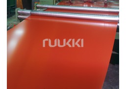 Statybinės medžiagos. Stogo dangos. Plieninė stogo danga. Lygi skarda. Lygi skarda 0,5 mm RR Ruukki 40 