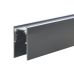 Apšvietimas. Lempos, LED lemputės, LED juostos. LED juostos, LED profiliai. Magnetinė LED sistema juoda TAMPA 2m 