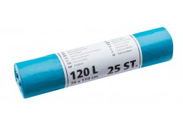Švaros prekės. Šiukšlių maišai, tinkliniai maišai. Maišai Flex Standard 120 ltr 25 vnt 