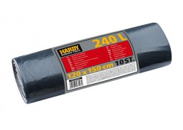 Švaros prekės. Šiukšlių maišai, tinkliniai maišai. Maišai Flex Standard 240 ltr 10 vnt 